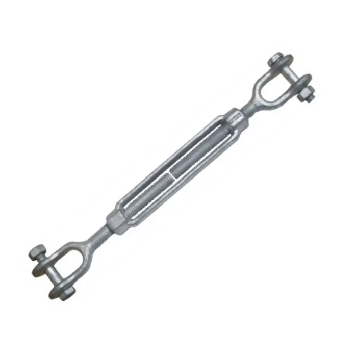 China manufactory supply carbon steel us turnbuckles wear resistant wire rope turnbuckle galvanized