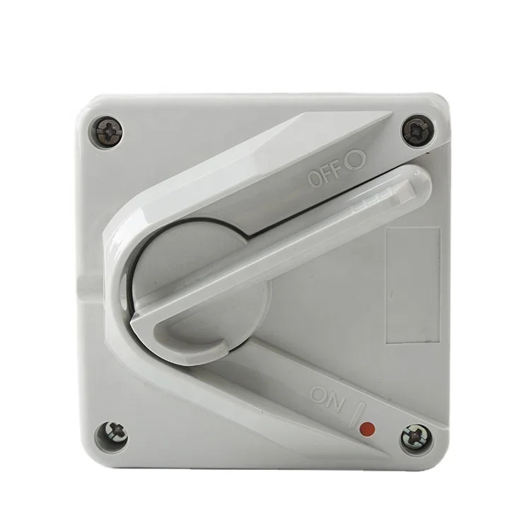 waterproof ip66 electric power isolator switch