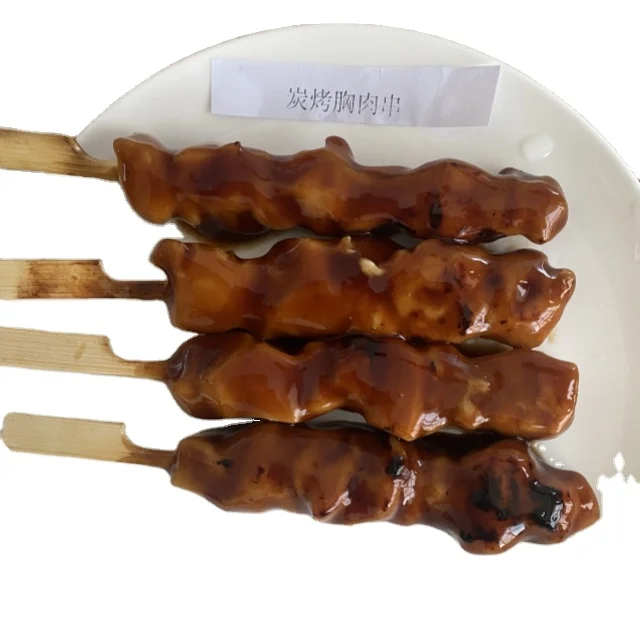 Замороженные японские приготовленные на углях Шашлык Из куриного мяса гриле якитори