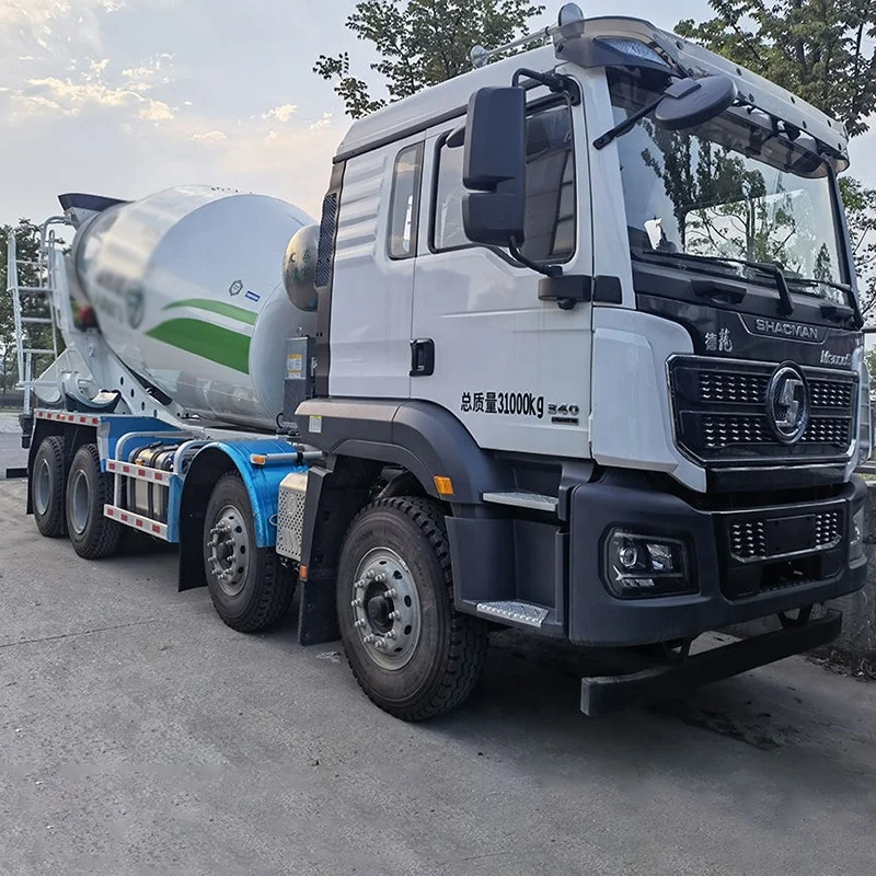 New Version Long-service and Endurable 12 Wheeler Cement Mixer Concrete Truck For Sale