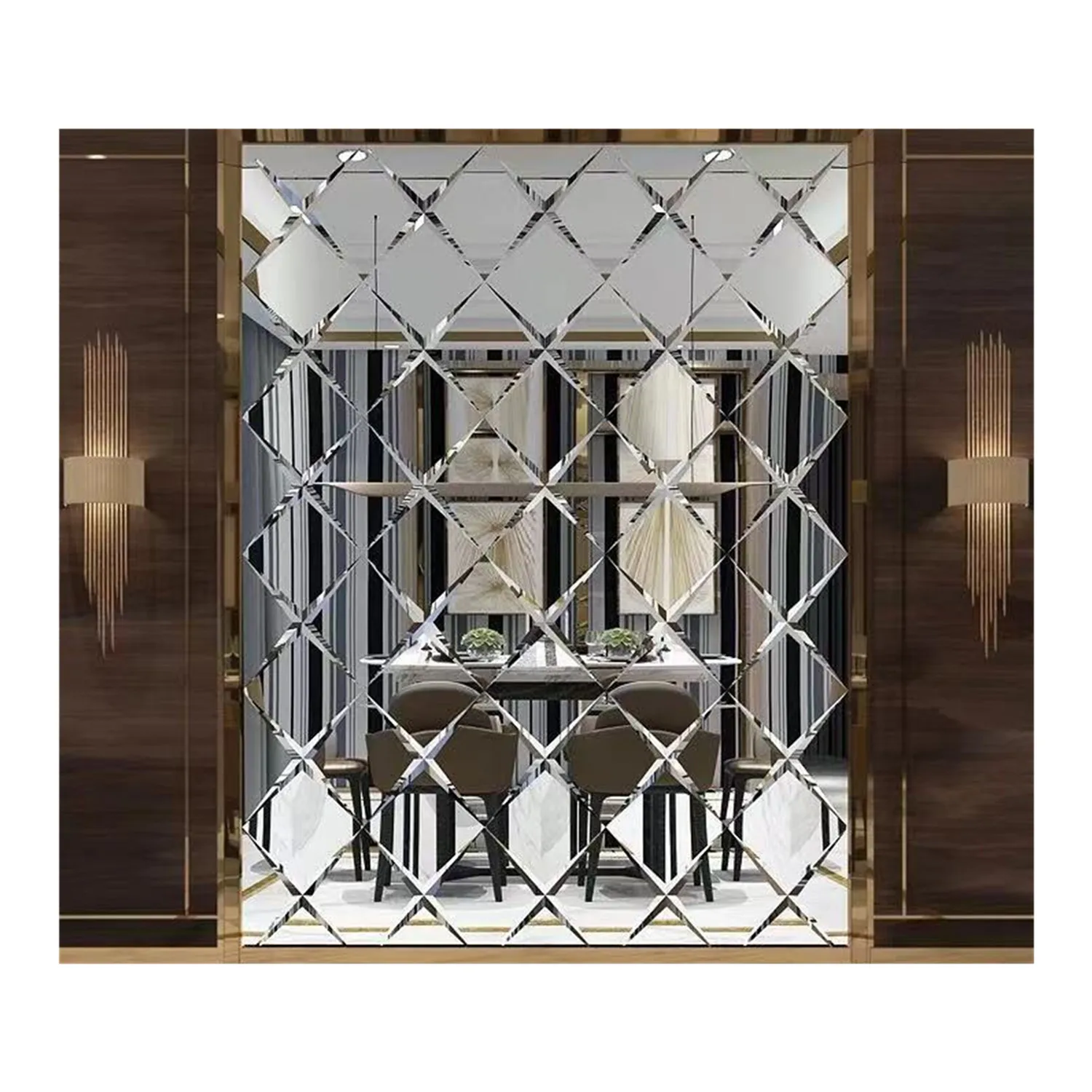 best quality 2mm to 6mm Decorative Mirror Bathroom Mirror Wall Mirror