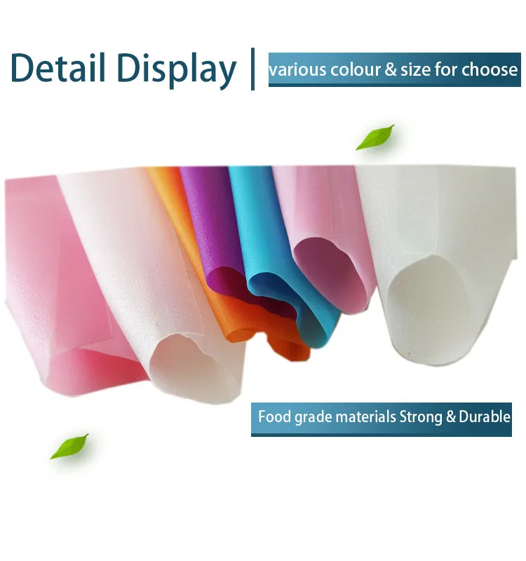 Горячая Распродажа 12 дюймов прочный материал различные силиконовые кондитерского мешка
