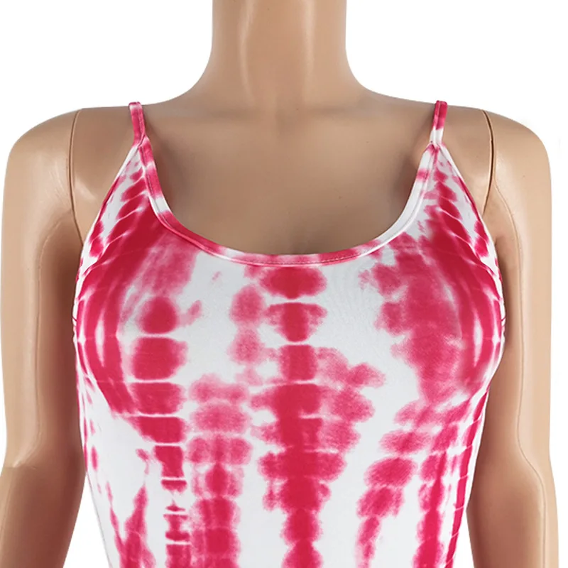 
hot sale summer suspender bodysuits fashion print breathable family matching outfits parent-child one piece jumpsuit 