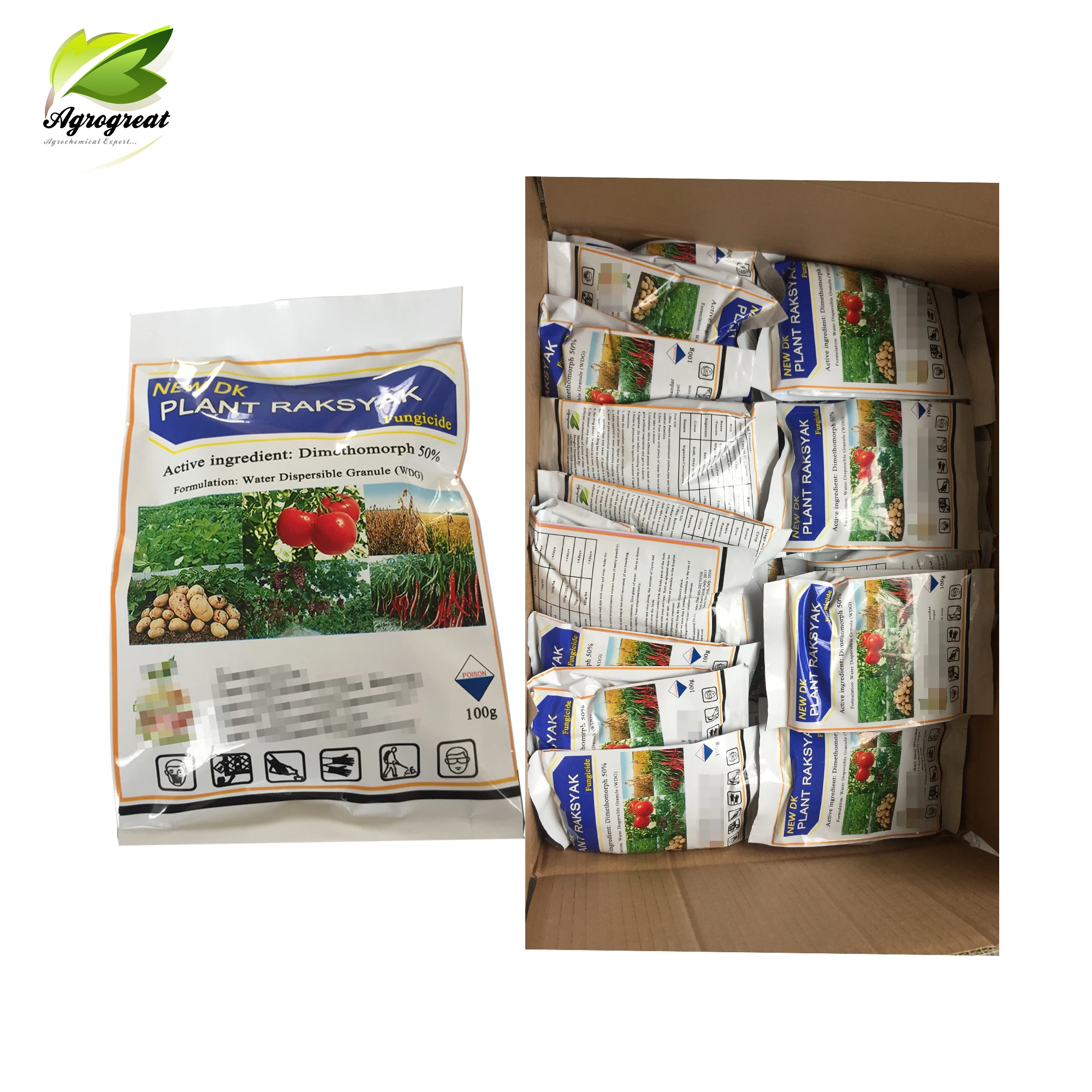 Новый составной пестицидный фунгицидный смесь процимидон + хлоротионил 50% WP порошок