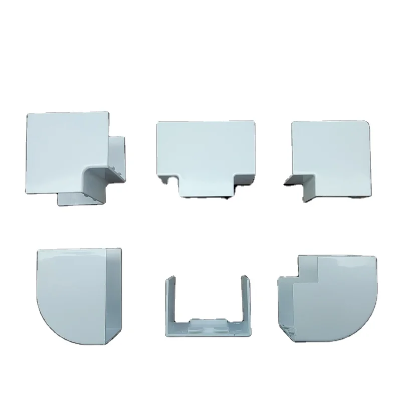 Fireproof Excellent Quality  20MM 16MM 25MM Pvc Plastic Cable Tray Cover Fittings