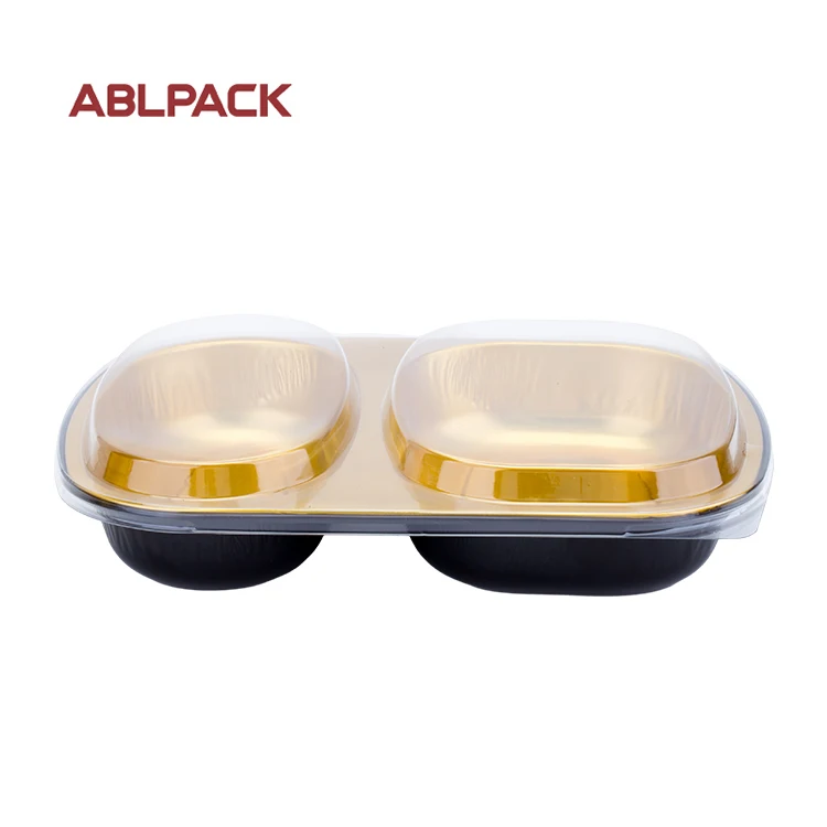 ABLPACK Manufacturer 850ML 28.3oz containers food storage Disposable box full size foil containers
