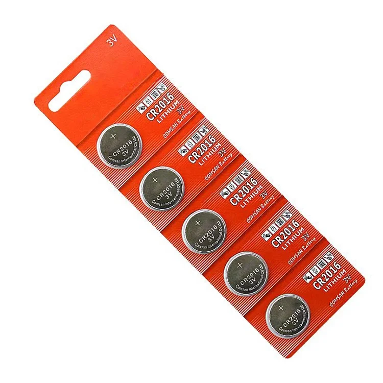 Round Mini Cr1632 High Temperature Cr2450-Lithium-Button-Cell-Battery-3V Cr1220 Long Life Button Battery