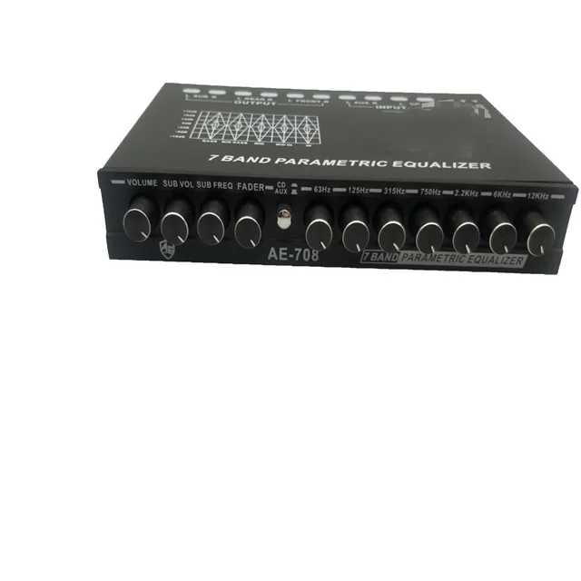 Hot selling 31 EQ performance car equalizer amp power stereo dsp car amplifier audio processor