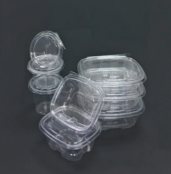Durable High Clear Strong Tamper Proof Evident Food Container Perfect For Food Packaging