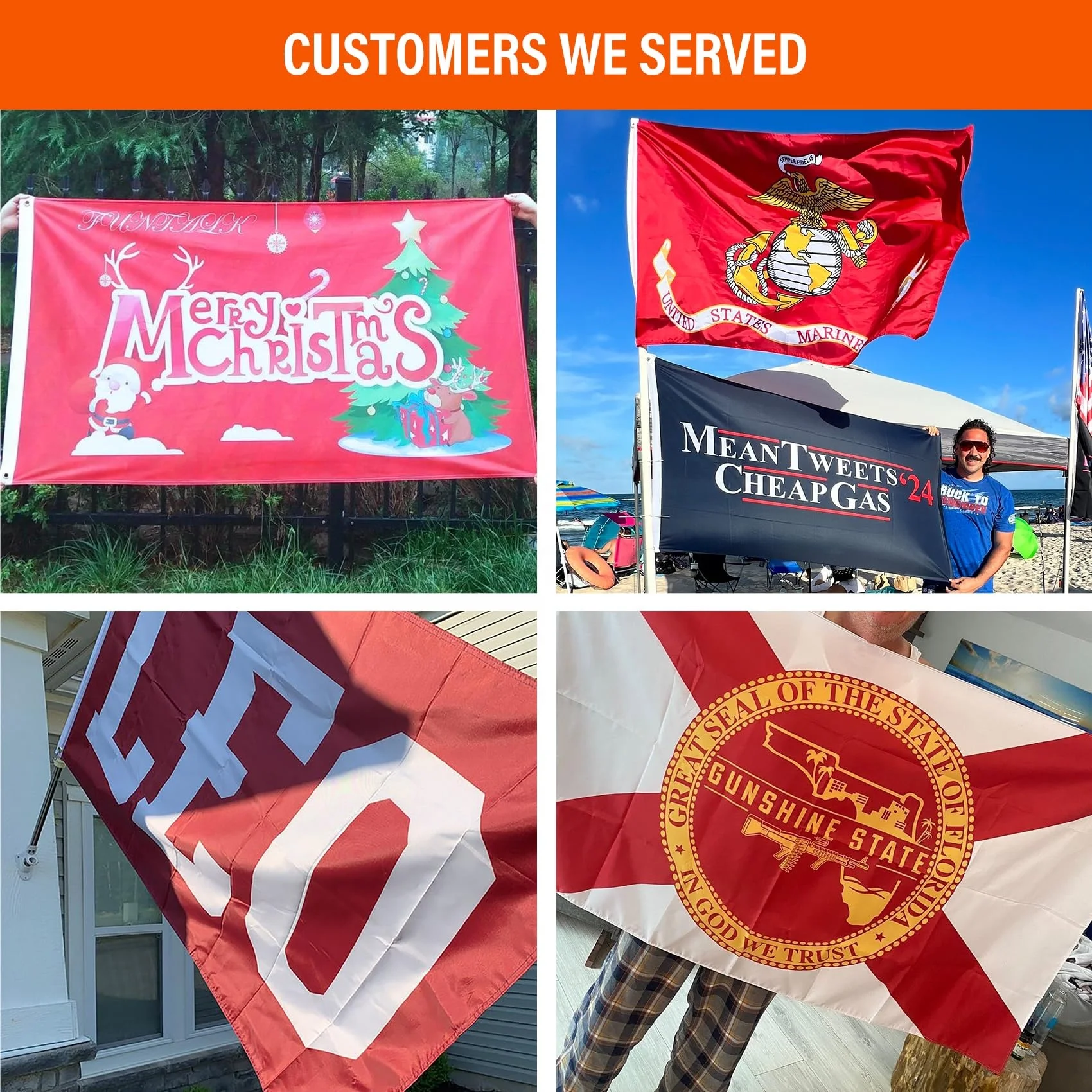 3 x 5 Flag Promotional Large Size Digital Printing Custom Printed Logo High Quality Custom Flags For Outdoor Activities