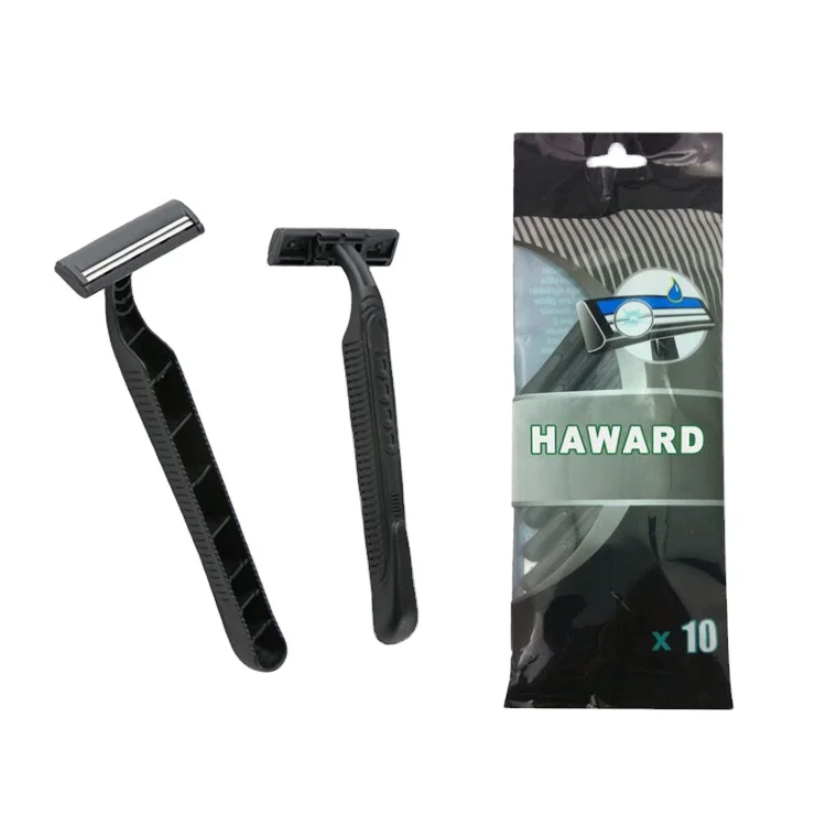 D211 Wholesale price twin blade disposable razor shaving machines two blade razor