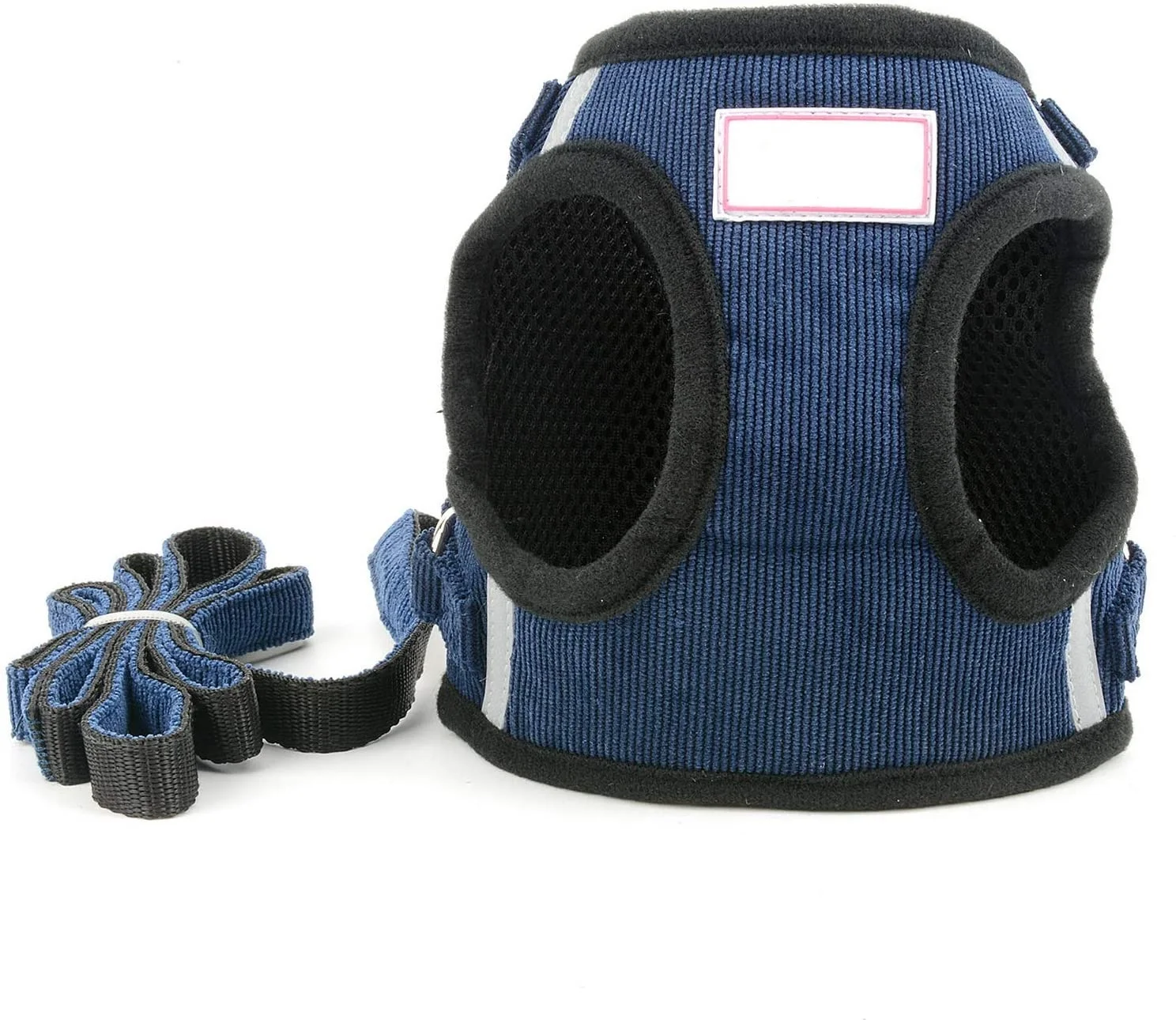 Сетчатая шлейка для кошек, не натягивается, не сдувается, для маленьких собак, жилет с подкладкой и поводком, прогулочная куртка для котят с тренировочным воротником