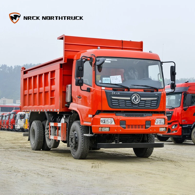 Dongfeng 6X2R 4 3-метровый самосвал Tianjin VR тяжелый грузовик 245HP 16-тонный