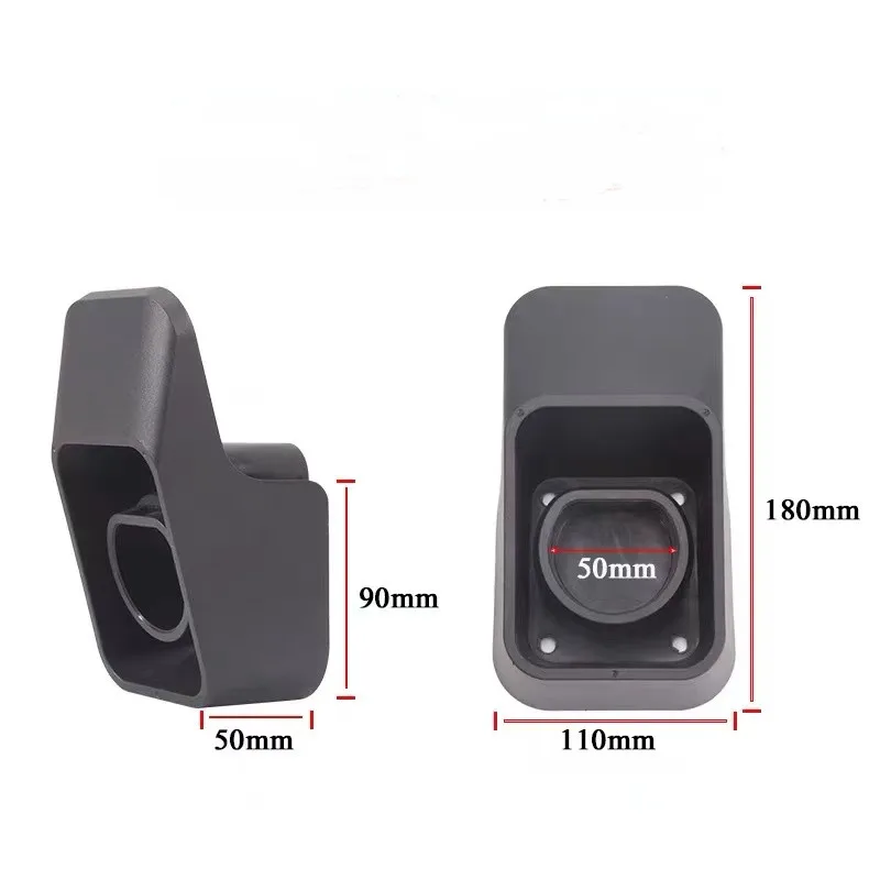 IEC 62196-2 Female type 2 plug holder EV charging holder fix dummy Bracket Socket cable collection