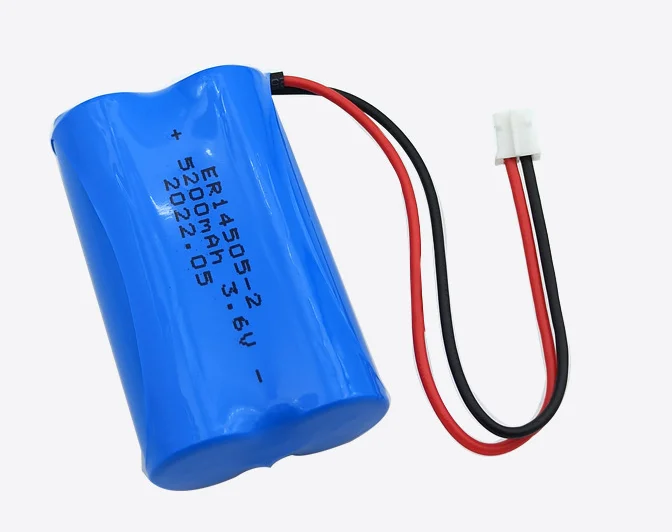 ER14505 3.6V 5200mah Lithium Ion AA Batteries Pack Non-Rechargeable for Toys Water Meters and Cylindrical Pattern
