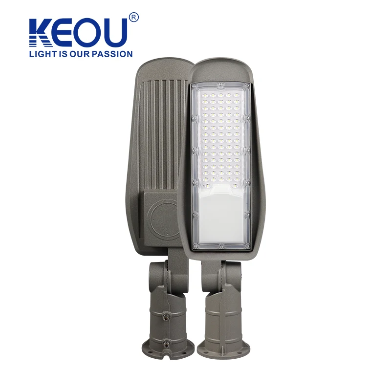 KEOU High Brightness waterproof IP65 Adjustable lighting angle 50W street light
