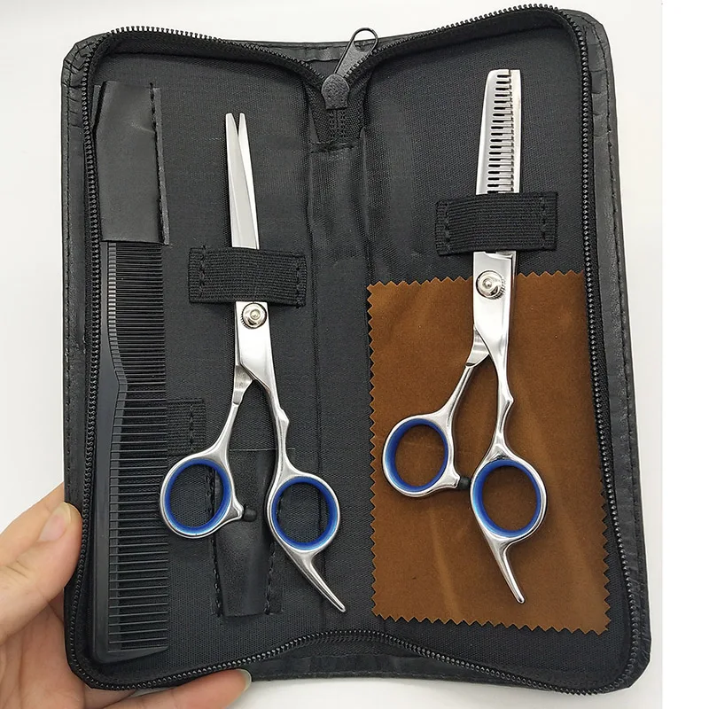 New Fashion Salon Barber Haircut Thinning Scissors Stainless Steel Hair Cutting Shears Hair Scissors