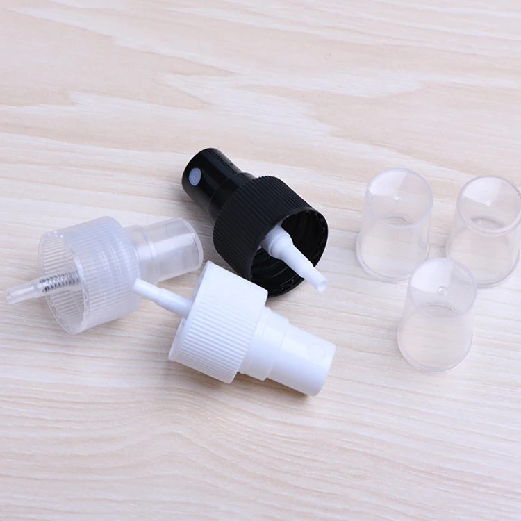 In Stock 20/410 Cosmetic White PP Plastic Press Mist Sprayer Pump for Perfume Alcohol Spray Ready To Ship