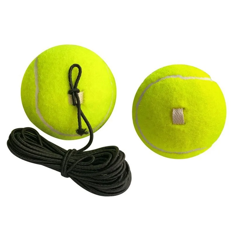 Rope Training Tennis Single Training 1.3-meter-high Elastic Fitness Straightened Rubber Ball