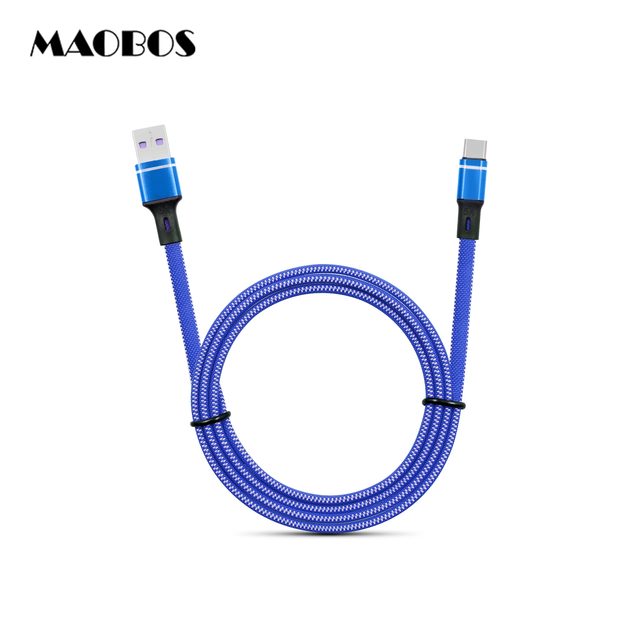 5A  3ft  Super fast Jean braided  USB Charing&sync data cable for Type C for Huawei