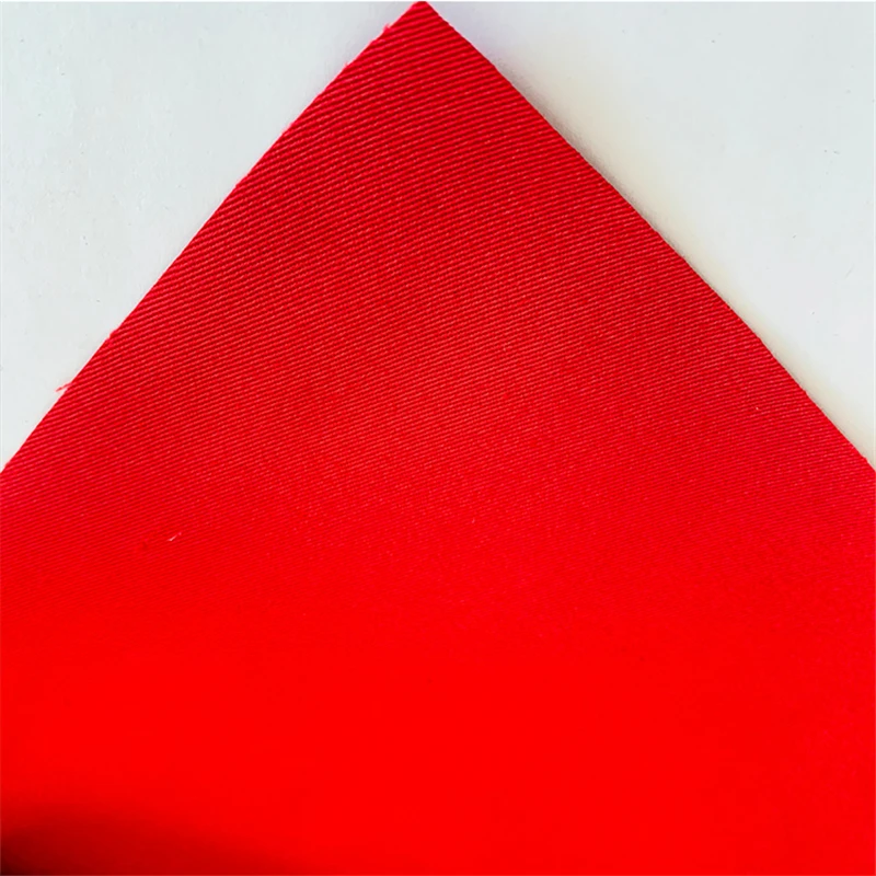 Stock Polyester Fabric Twill Woven Cotton Yarn Dyed Fabric With Spandex