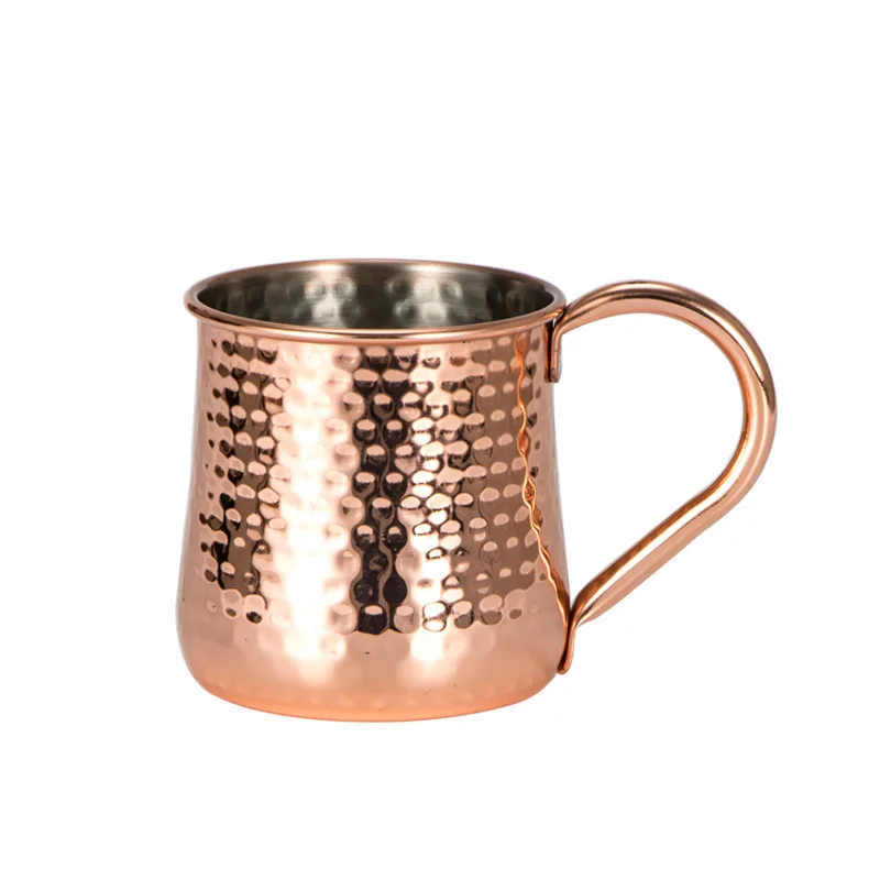 Pilsner Urquell 304 stainless steel copper plated rose gold printing beer mug