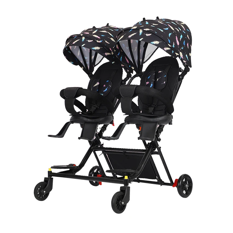 WQL новая детская коляска высокого качества продукт коляска для близнецов