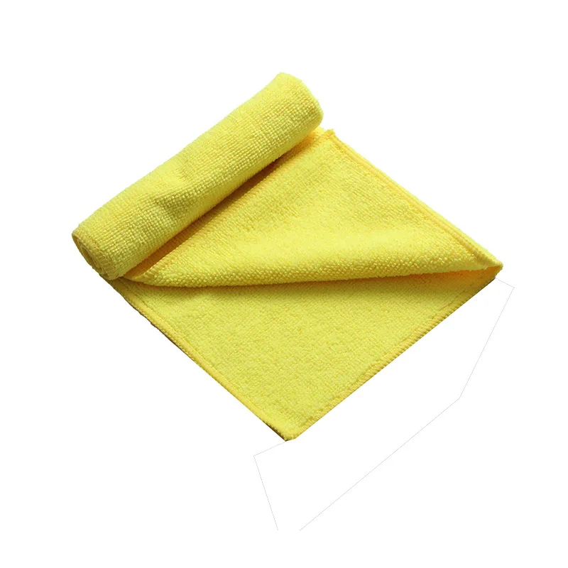 30x30 40x40 High Quality 290g/300g/310g/320g Colorful Microfiber Towel Cloth Micro Fiber Towel For Cars
