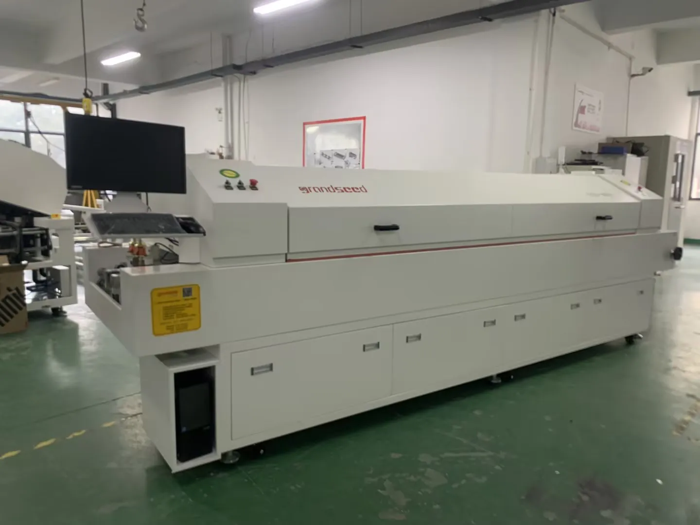 GRANDSEED GSD-M8N Reflow oven Soldering & PCB Components Welding Machine Oven Factory Price