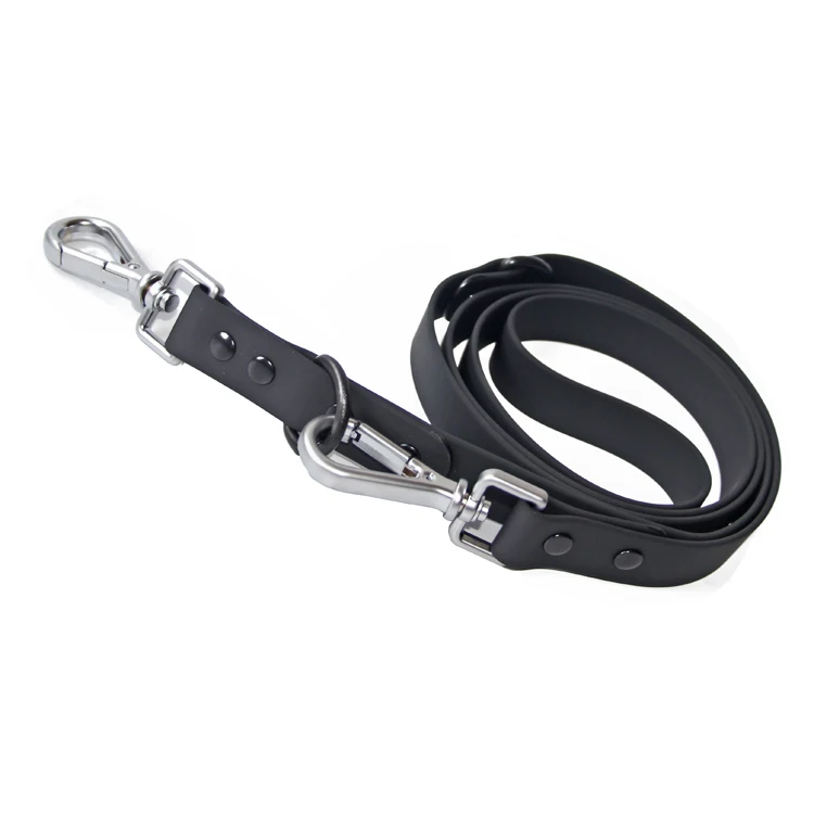 Waterproof Durable PVC Coated Pet Dog Leash Lead Strong Heavy Duty Luxury Rubber soft Dog Leash for small Medium Large Dogs