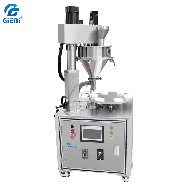  New Model Semi Automatic Loose Powder Filling Machine for