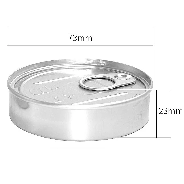 Metal Packaging Food Grade Tin Cans Wholesale Empty 90g 100g 170g Canister For Tuna Jam Sauce Pet Food