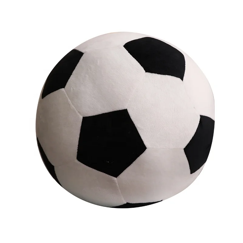 High quality plush ball shape fiber soccer pillow football ball plush toy