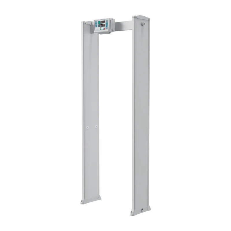 Factory 5.7 inch LCD Display Walk Through Metal Detector Gate with 33 Detecting Zones