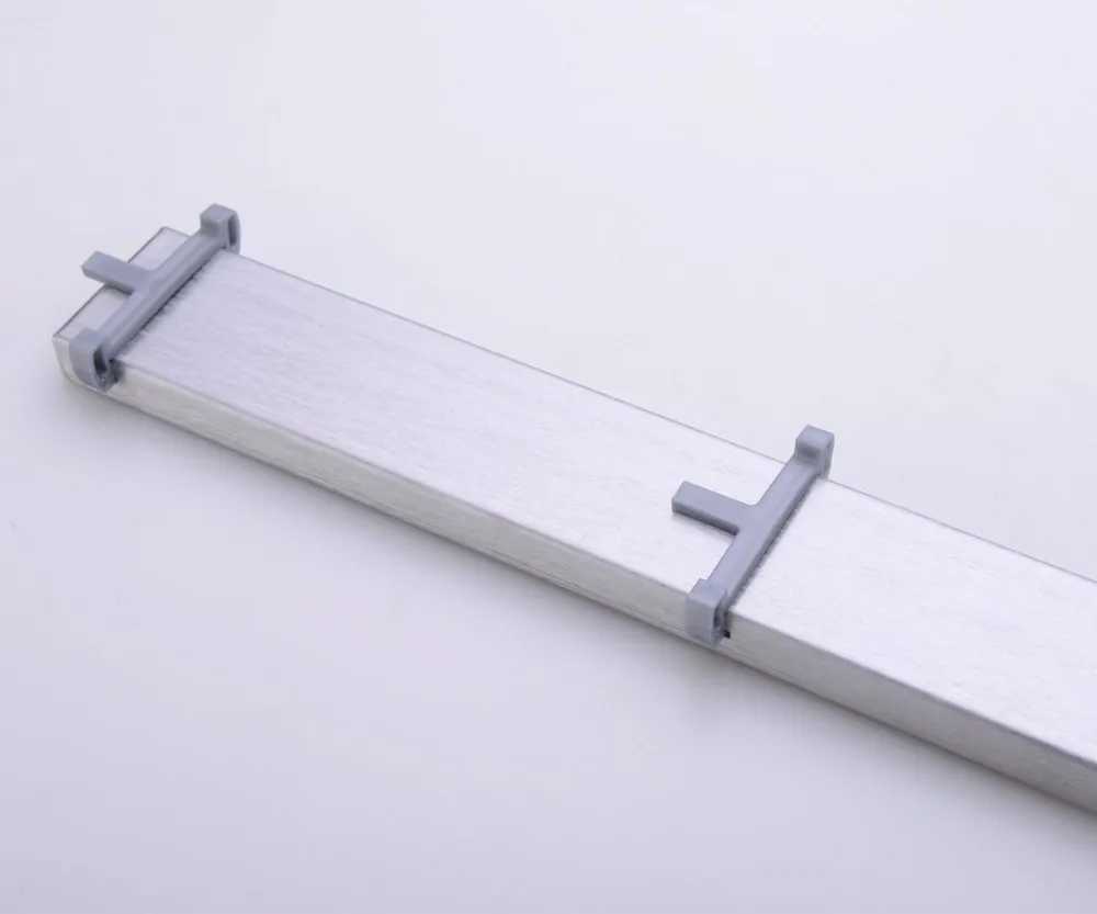 tile insert floor drain stainless steel long shower drain