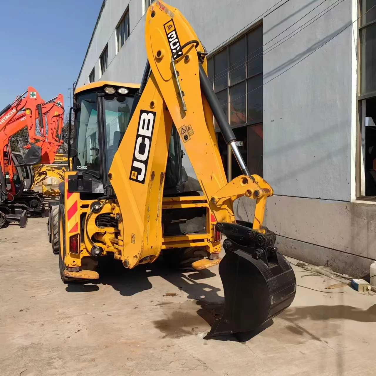 Высокопроизводительный Многофункциональный Подержанный JCB-станок экскаватор-погрузчик JCB 3CX Jcb 4cx готов к продаже