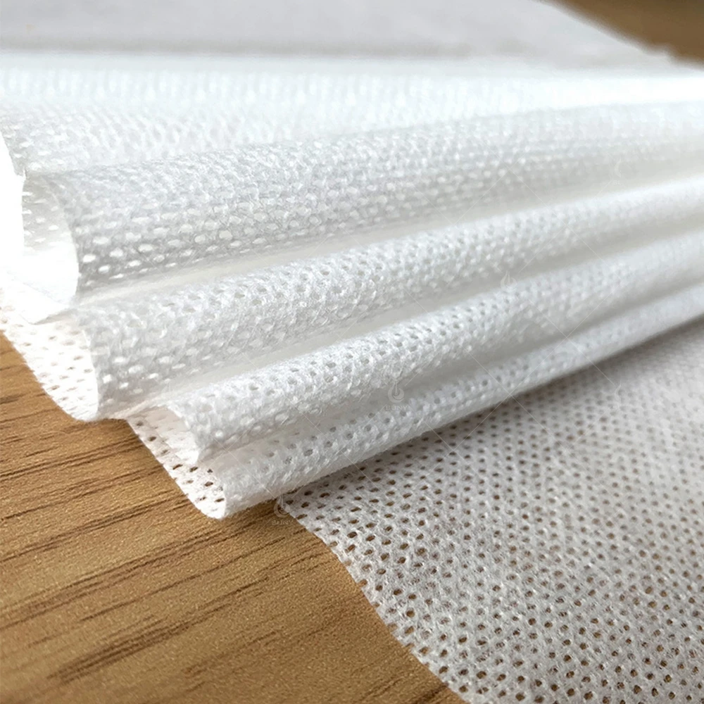 Multi Functional 100% Viscose Polyester Non woven Fabric for Alcohol Swab Wipes Making from China