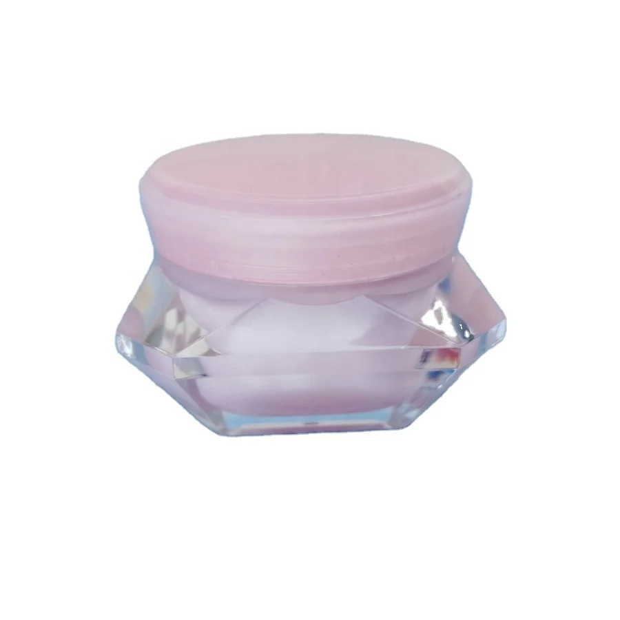 Luxury 5g 7g small capacity mini cosmetic jar for eye nail skin care cream
