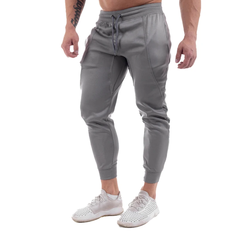 Customize Sportswear Running Muscle Training Slim Sports Gym Cotton Sweatpants Jogger Pants For Men Casual