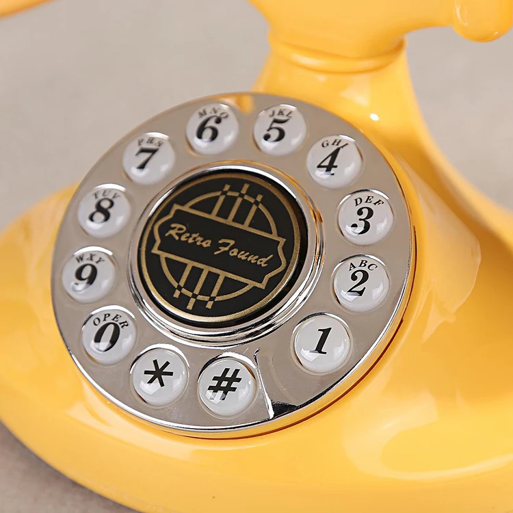 Best Quality Promotional Push Button Phone Rugged Corded Office Telephone