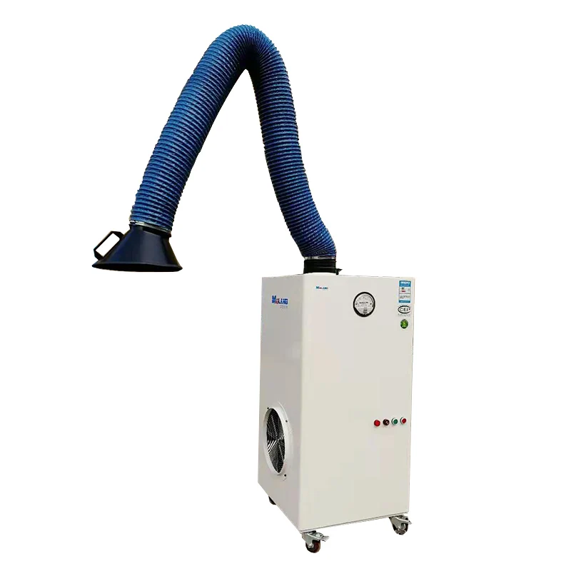2.2KW Portable Welding Dust Collector Manufacturer PTFE Filter Welding Fumes Eliminator /dust Extractor Welding Fume Purifier