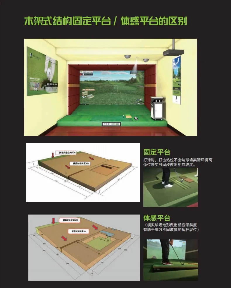 Caiton Golf Davence Technology Golden Game Simulator тренировочная сеть популярные аксессуары оборудование для машины