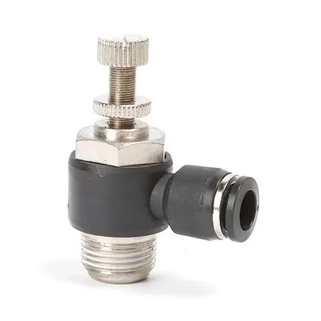 ZM Air Speed Flow Controller Pneumatic Tube Hose Push in WSL Air Speed Flow Controller Pneumatic Tube Hose Push in Air Fitting