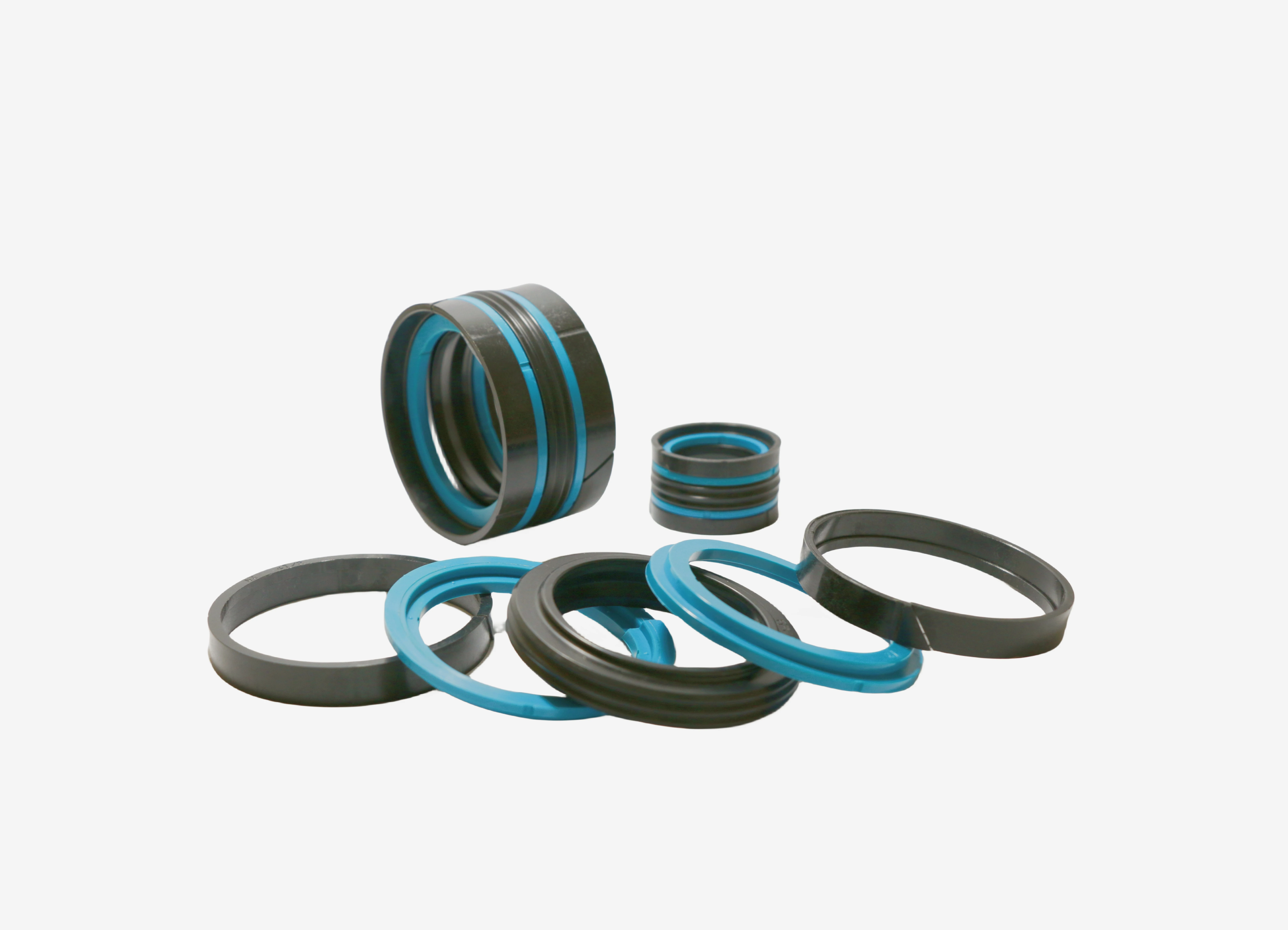 NBR  POM pu  polyurethane Double Acting Compact Piston Rod Oil DAS KDAS TPM hydraulic seal