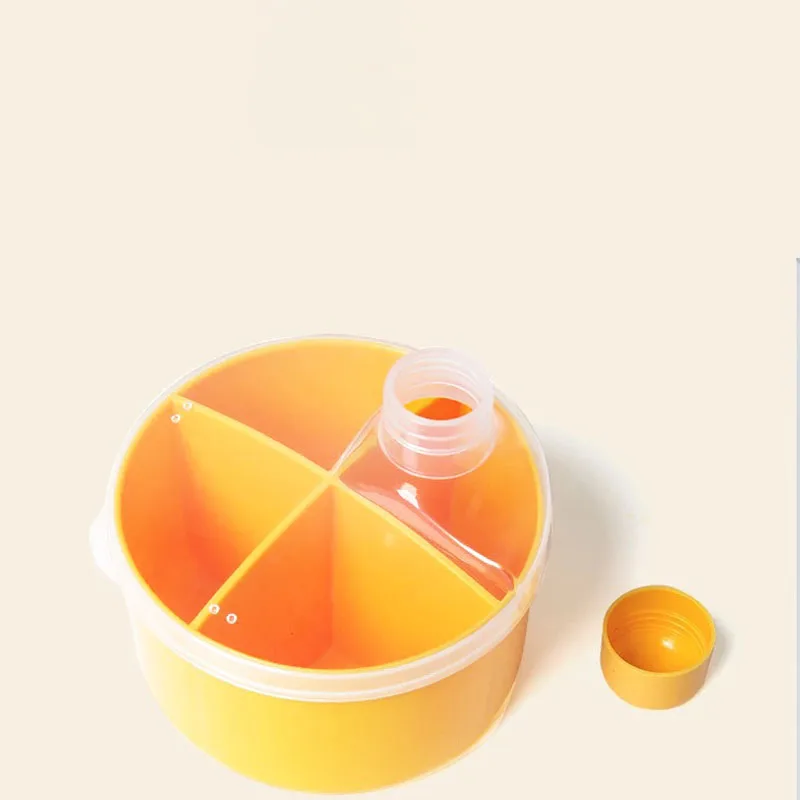New Portable Baby Milk And Snack Container For Travel And Outside Milk Power Storage Box