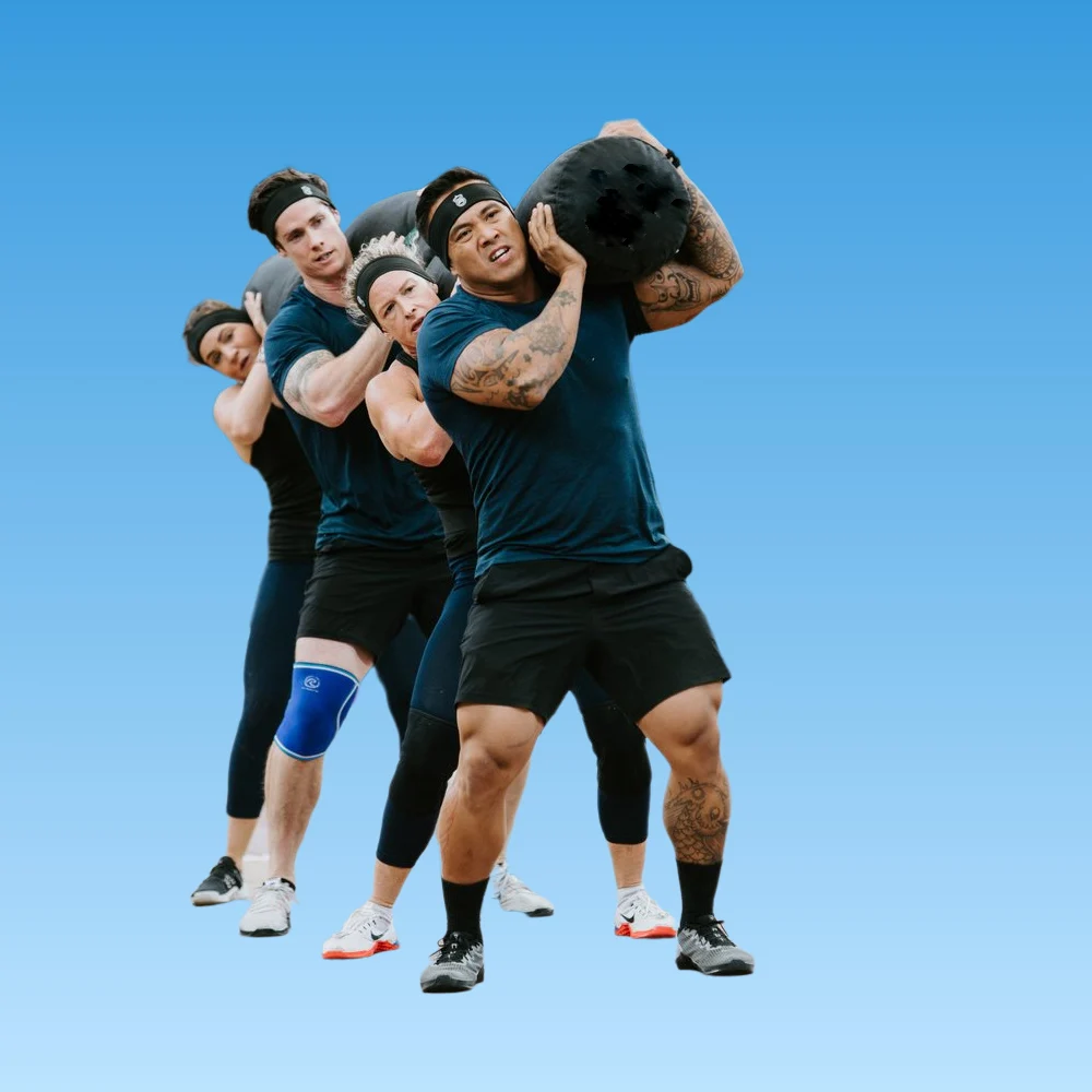 2/3/4/5/6 person Strongman worm bag sandbag rubber bag for fitness