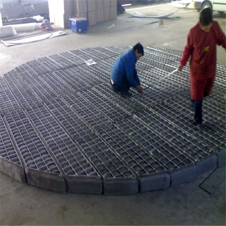 High filtering and separating efficiency standard knit wire demister pad/mesh pad demister