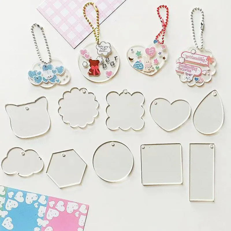 New Design Holographic  Star Sticker Head Laser Flash Film Cute Shape Kpop Idol Decal All Cut Self-adhesive Goo Card Paster