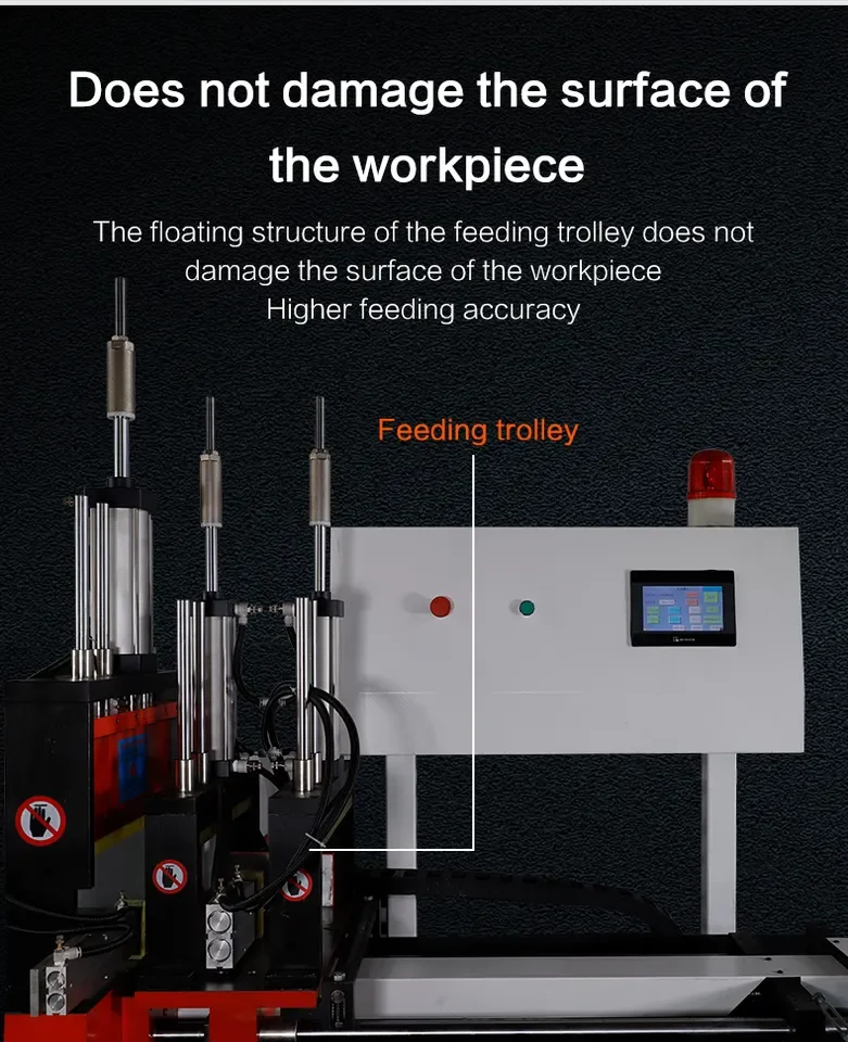 Automatic Hydraulic Cross Cutting Aluminum Cutting Machine Occupies Small Space Suitable For Non-ferrous Metal Cutting