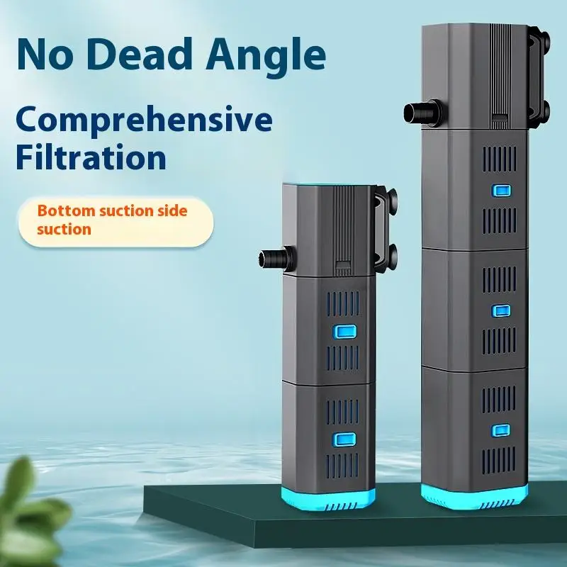 SUNSUN 3W 6W 16W 23W Multifunction Internal Aquarium Filter Pump High-quality ABS Plastic Small Fish Tank Filter